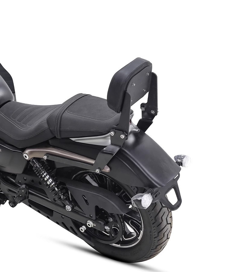 Muscle car Wolf applicable to Qianjiang flash 350 backrest tail shelf rear tail frame tail wing multifunctional folding backrest modification