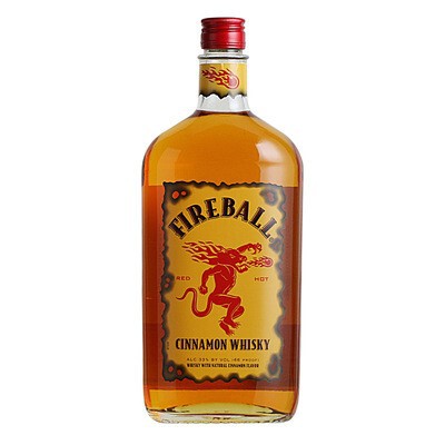 Fireball Whiskey with Cinnamon Flavor (Mixed Drink) 750ml Imported from the United States Fireball Whiskey with Cinnamon Flavor (Mixed Drink) 750ml Imported from the United States