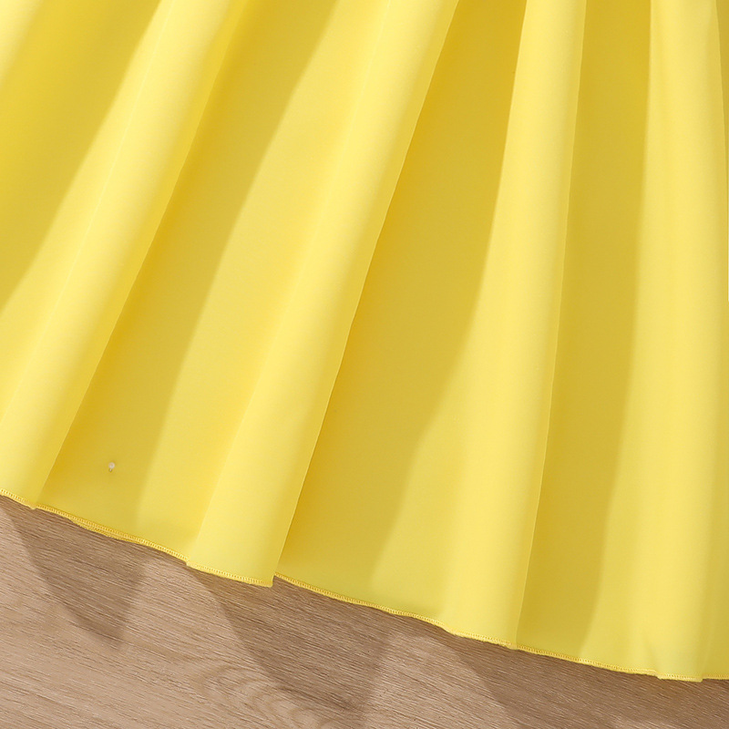 2024 Herbst Neue Kinderkleidung Mode Große Schaukel Langarm Prinzessin Stil Mädchen Kleid_voghion.com