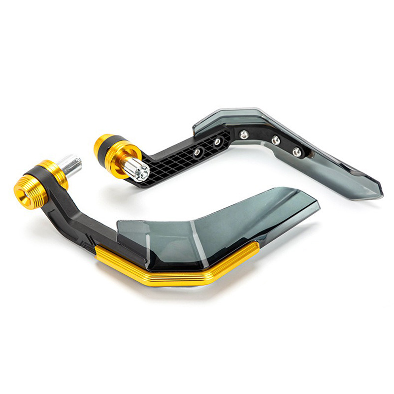 Accesorios de modificación de motocicleta, protector de parabrisas de cuerno, cubierta protectora a prueba de viento, manguito, funda de goma, accesorios de agarre del acelerador
