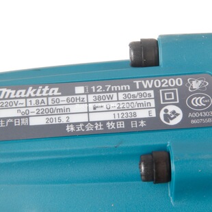 ԭ�b����Makita늄ӛ_�����֙C��L��12.7MM(1/2)��Ͳ����TW0200