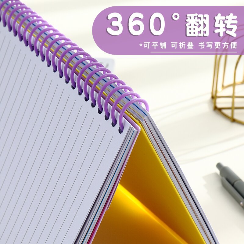新款现货A4/20*27/A5/A6跨境电商爆款 线圈本子办公笔记本螺旋线