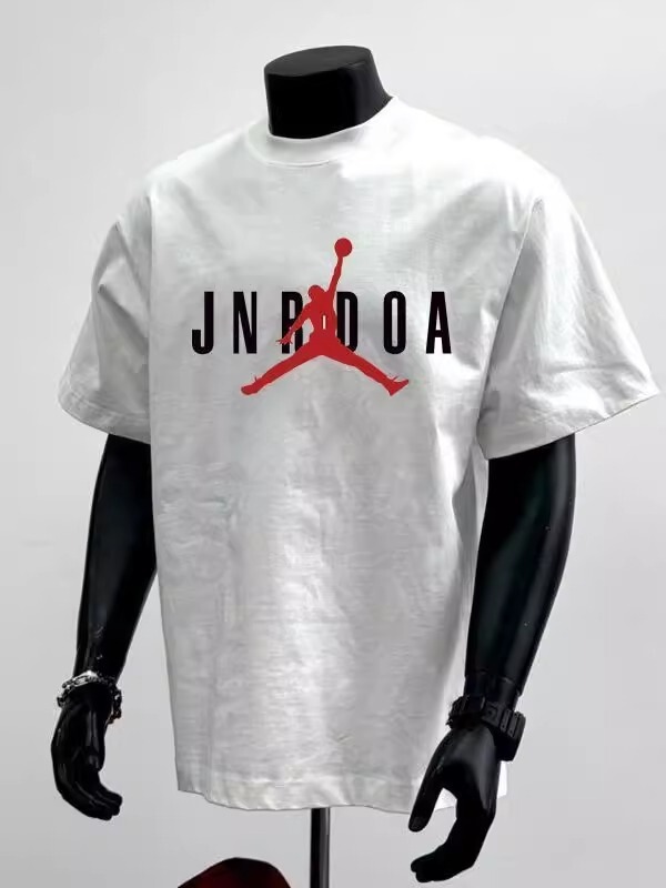 アメリカのニッチストリートファッションブランドフライングマン半袖Tシャツ男性と女性のための夏のルーズカジュアルヒップホップコットントップ|undefined