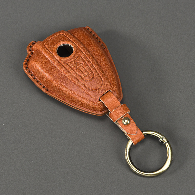 Suitable for Bmw R18 Retro Motorcycle Key Cover Cowhide Leather Key Cover Bmw R1