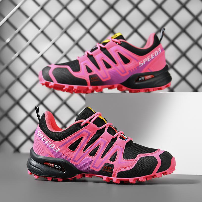 Fashion Four Seasons Cross-border plus size Women's sneaker Solomon Outdoor Non-slip Women's Mountaineering Shoes