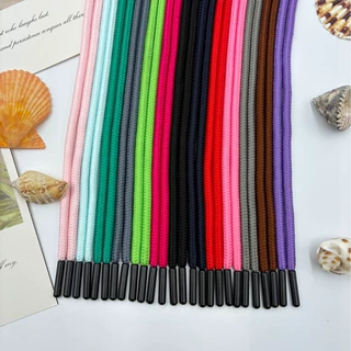 定制多色涤纶绳6.0mm卫衣运动裤抽绳服装辅料手工DIY绳带来样加工