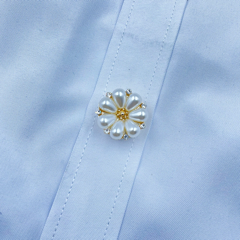 RhineStone Button COVER manufacturer Cross -border shirt sleeve buckle clothing jewelry diamond jewelry buttons