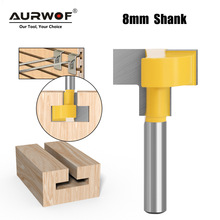6/6.35/8/12/12.7柄直边T型刀开槽刀挂钩铣刀T型直刀黄色