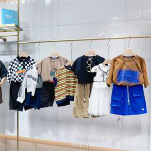 European hug children's clothing wholesale children's clothing summer pick-up brand children's clothing wholesale children's clothing final clear summer live broadcast