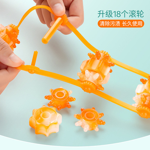 Massager back dredging meridian massage hammer manual back strip massager cervical vertebra roller artifact physiotherapy instrument