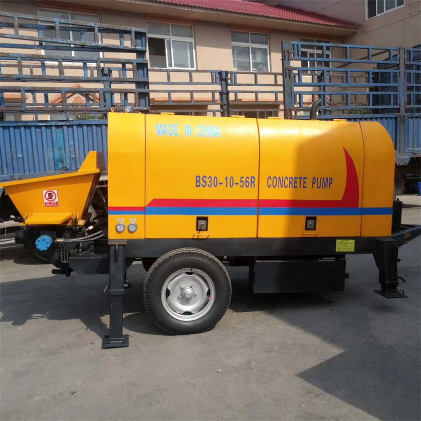 HBMG30小型混凝土输送泵 煤矿用搅拌一体大颗粒混凝土输送泵