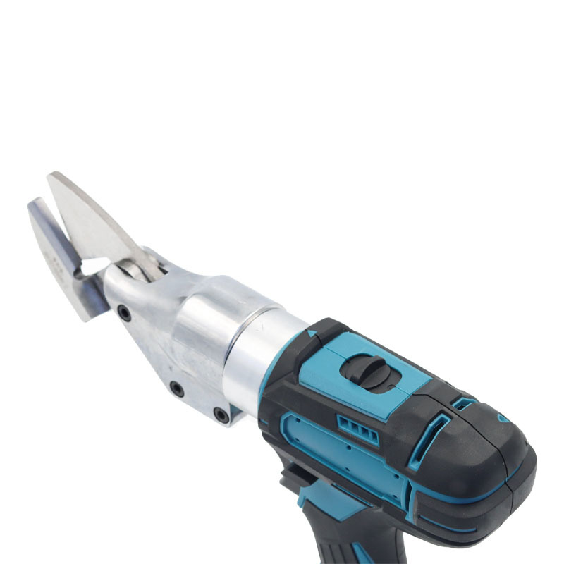 跨境21V 锂电铁皮剪不锈钢铝皮铜皮裁剪套装手持高速铁皮剪刀E18