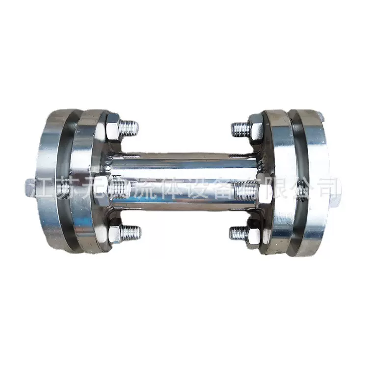 厂家定制燃气管道法兰式回火防止器QFH型DN50不锈钢干式阻火器