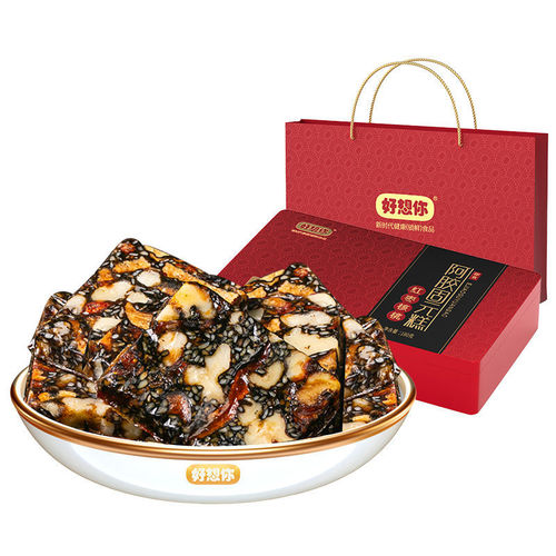 Miss you so much donkey hide gelatin cake instant donga black sesame walnut donkey hide gelatin cake 180g boxed donga specialty