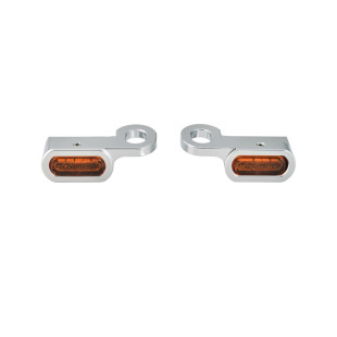 Harley Glide Handlebar Indicator Led Turn Signal Harley Touring Series Mini Driving Light Signal Turn