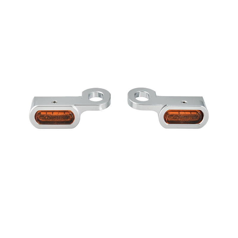 Harley Glide Handlebar Indicator Led Turn Signal Harley Touring Series Mini Driving Light Signal Turn