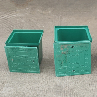 Integrated Threading Well Finished Hand Hole Well Customized Communication Cable Strong and Weak Power Manhole Cover Plate Street Light Manufacturer Direct Sales