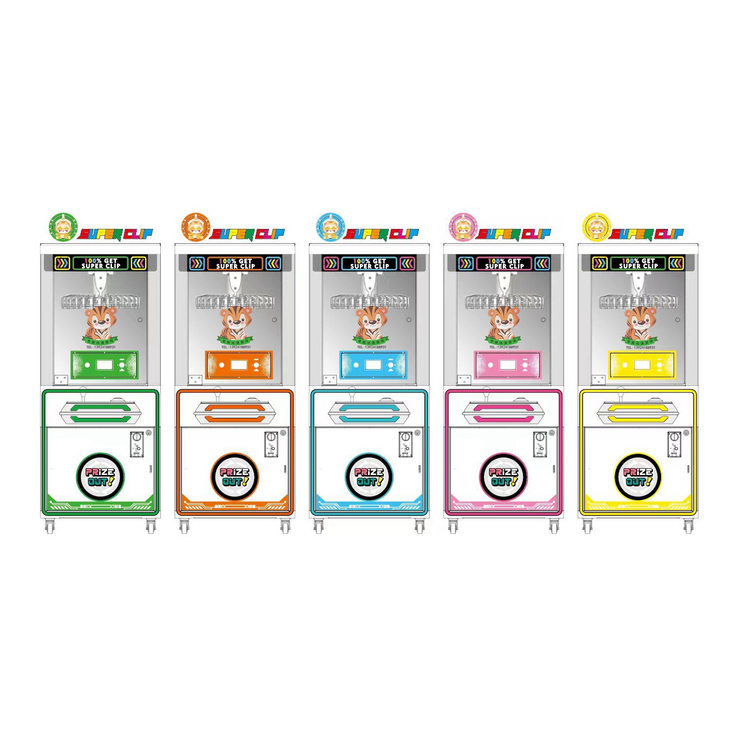 El nuevo fabricante de la fuente de la máquina de clip utiliza monedas para mayoristas, pegatinas para niños, clips para bocadillos, máquina de regalo, máquina de garras