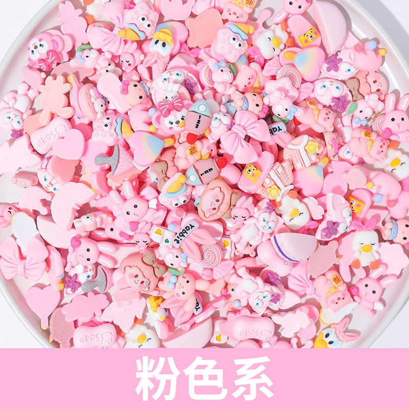 漫画ミックス樹脂クリームゴムdiy材料手作りアクセサリー携帯ケース装飾ヘアピンヘアアクセサリー|undefined