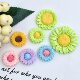 Full range of flowers cherry blossom peach blossom plumeric flower peony flower sunflower sunflower resin material accessories hair accessories
