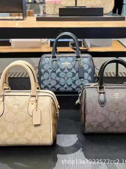 2024 Kojia Spring New Rowan Mini Pillow High Color Printed Handbag Crossbody Boston Women's Bag