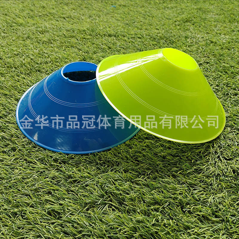 Marcadores engrosados, marcadores de disco, obstáculos de entrenamiento de fútbol, materiales de entrenamiento de agilidad, fabricantes de entrenamiento de fútbol de baloncesto al por mayor