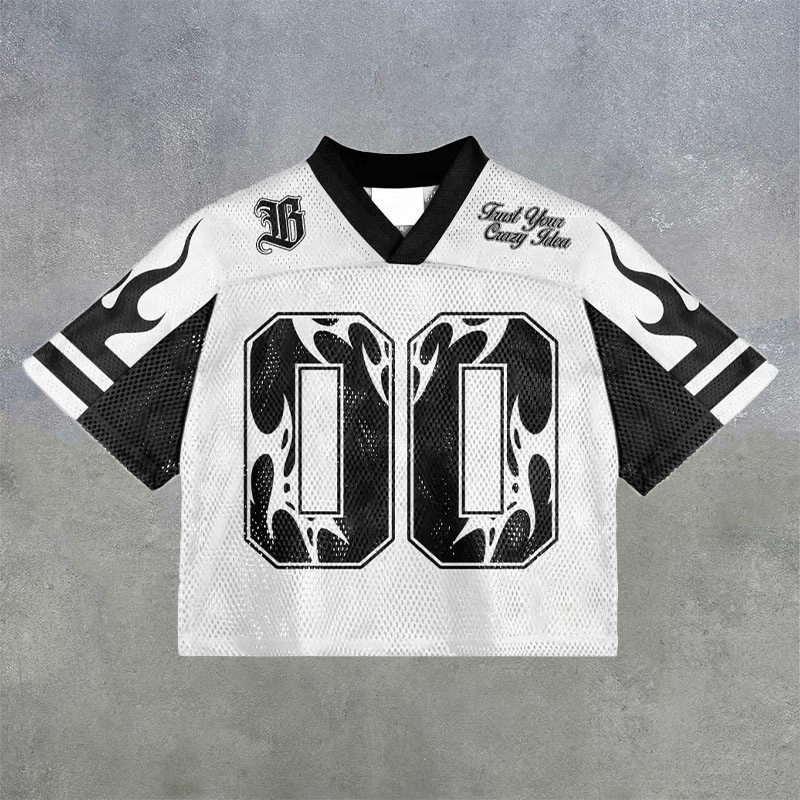 Oversized T-shirt Amazon, 3D print, short sleeve, casual big fit