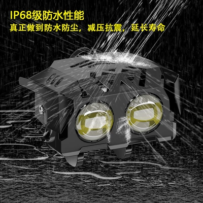 Two-Eye Minion Auxiliary Spotlight | Motorcycle headlights, headlights