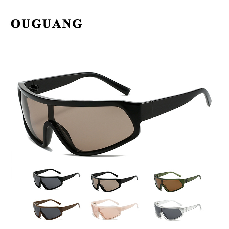 Nuevas gafas de ciclismo de una pieza, gafas de sol para deportes al aire libre en bicicleta, gafas para correr, gafas de sol a prueba de viento al por mayor