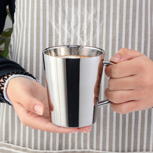 1PCS Double Wall Stainless Steel Coffee Mug 300ml Portable跨