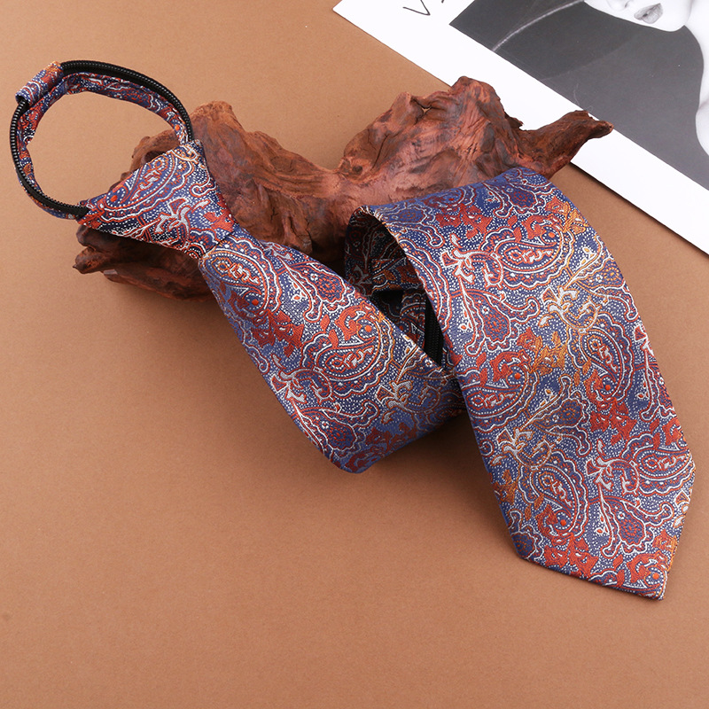 免打富贵吉祥纹领带 (1)