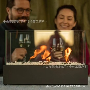 Cross-Border Supply of Small Desktop Alcohol Fireplaces, Home Decoration Fireplaces, Interior Decoration Alcohol Stoves