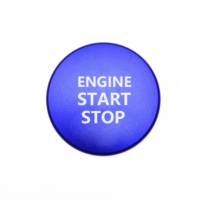 Central Control Knob Decorative Ring Other Automotive Interior Supplies - start-cover-non-porous-blue