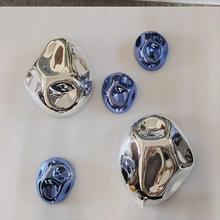 设计小众壁挂客厅电视水滴树脂石头墙面装饰别墅样板房欧美其他中