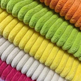 绒布;其他针织面料;涤纶面料