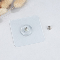 Tile wall glass wall no-punch screw adhesive hooks strong and traceless kitchen and bathroom adhesive hooks no-nail stickers