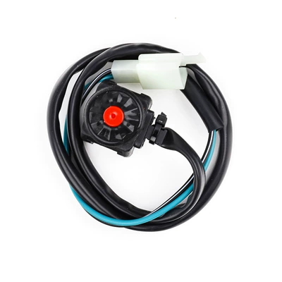 Off-Road Motorcycle Atv Beach Vehicle Accessories Universal Competitive Version Ignition Start and Stop Square Point Switch Red Yellow Green (Motosiklet ləvazimatları və aksesuarları) - origin-switch-red
