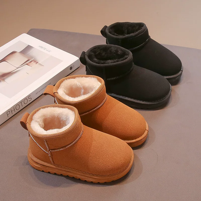 Winter children's boots, warm shoes