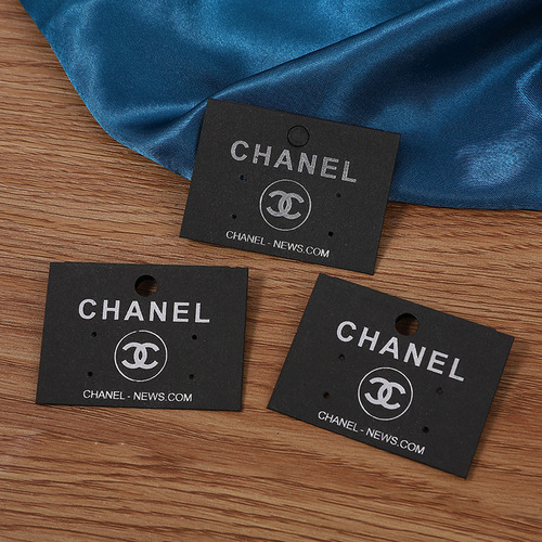 PVC sticker gold-plated earring display, earring stand jewelry display card wholesale large quantity discount