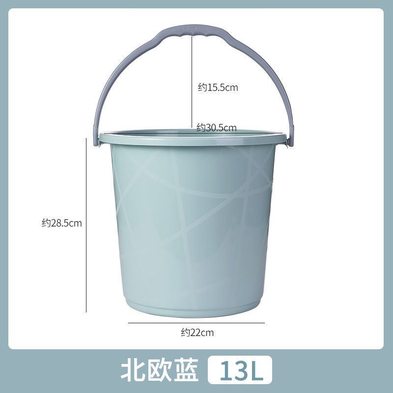 長方形バケツ、厚みのある特大容量の水貯蔵、家庭用ポータブル洗濯モップバケツ、寮の足湯、趙志銭|undefined