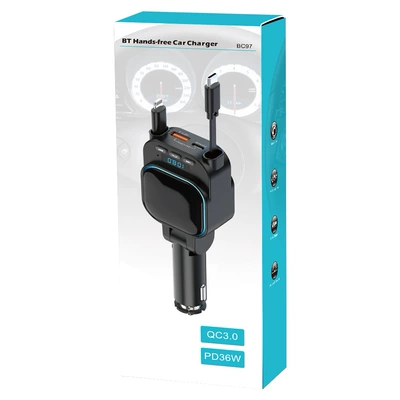 and retractable cable super fast – FM Modulyator