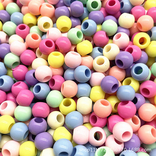 6-16mm��׈A���R����ɫ�������郺ͯDIY�ֹ���������ǹ�ɫɢ��