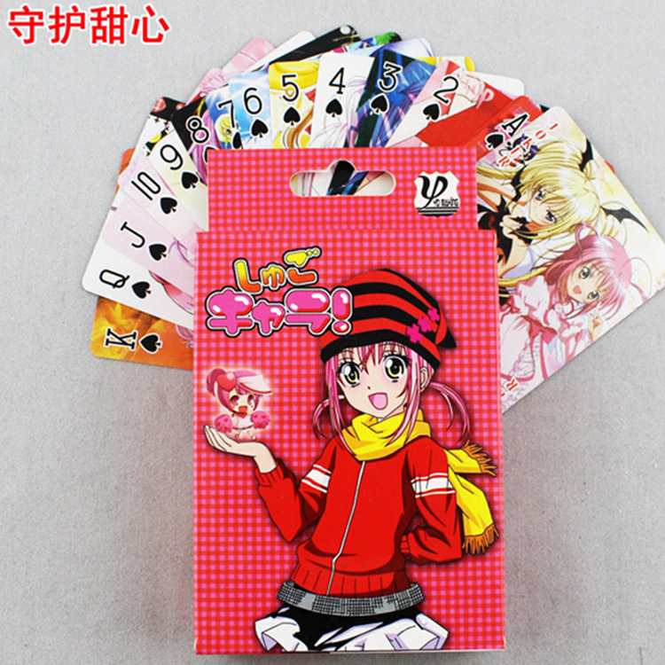 守护甜心日奈森亚梦动漫网游周边扑克牌卡牌纸牌桌游多款可选