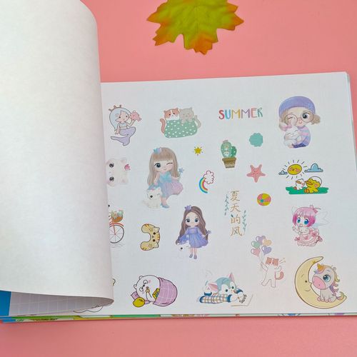 Children's A4 drawing book, primary school student's sketch book, cartoon thickened hot stamping cover, drawing book, picture book, graffiti wholesale