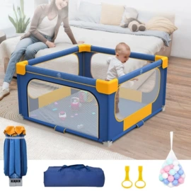 儿童游戏围栏;婴儿床