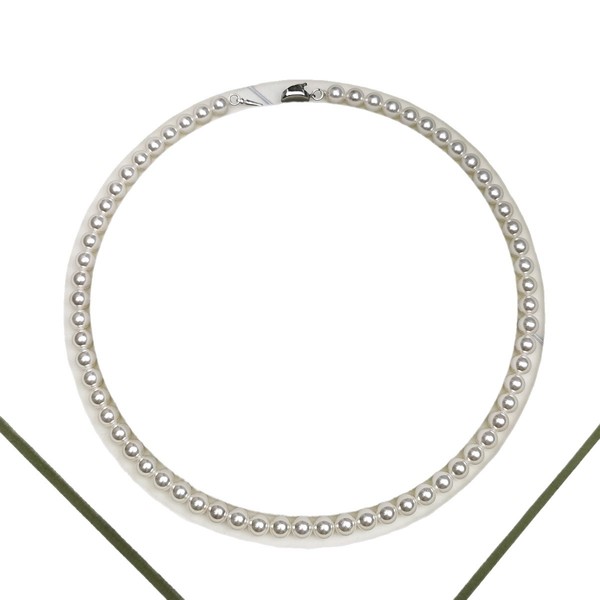 organic necklace from pearl