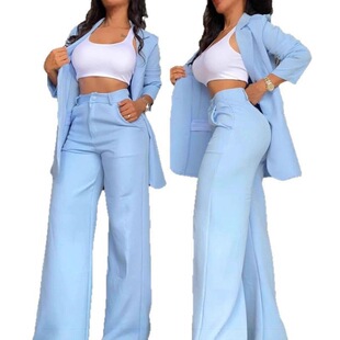 B 15342 Elegant Split Sleeve Suit Set �_�������b���b �羳��