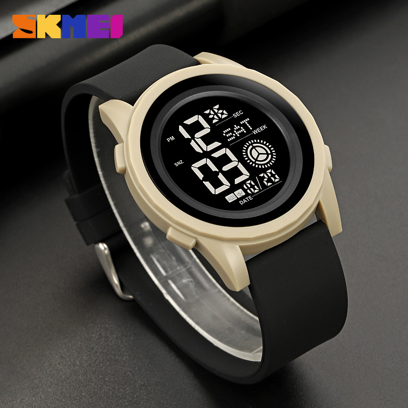 Skmei reloj deportivo personalizado para hombres de moda deportes al aire libre reloj electrónico multifunción Comercio exterior reloj de estudiante de Venta caliente