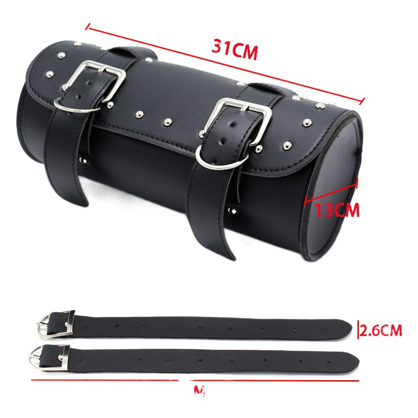 Accesorios de modificación de coche eléctrico de la motocicleta universal de cuero de LA PU bolsa de la cabeza del coche bolsa colgante Kit de ciclismo bolsa de ventas directas de la fábrica