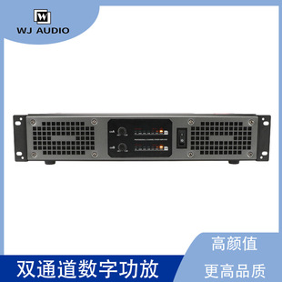 2U Professional Digital Power Amplifier 600W Stage Performance Conference 800W Power Amplifier Home Digital Power Amplifier